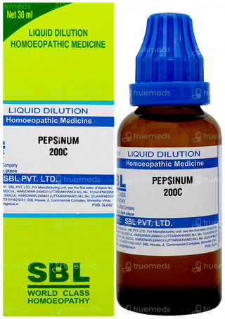 Sbl Pepsinum 200 C Dilution 30 ML