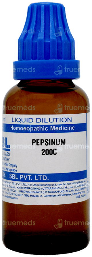 Sbl Pepsinum 200 C Dilution 30 ML