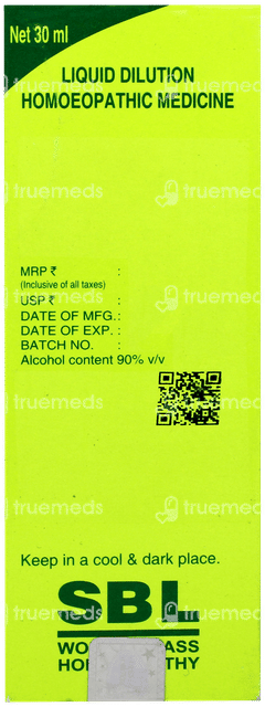 Sbl Mezereum 30c Dilution 30ml