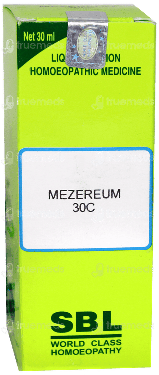 Sbl Mezereum 30c Dilution 30ml