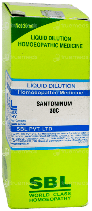 Sbl Santoninum 30c Dilution 30ml