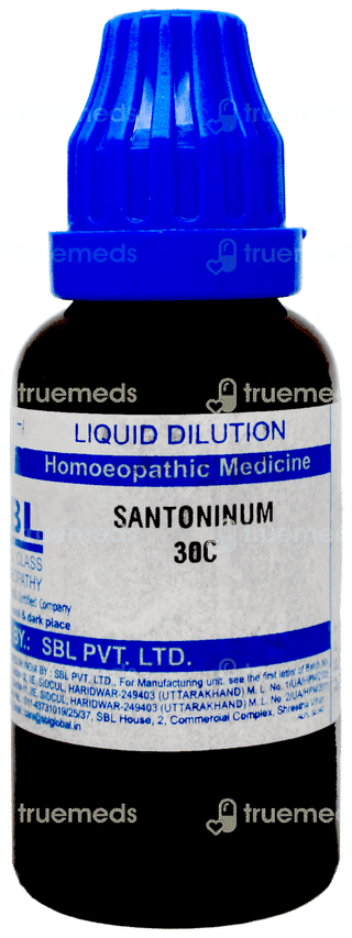 Sbl Santoninum 30c Dilution 30ml