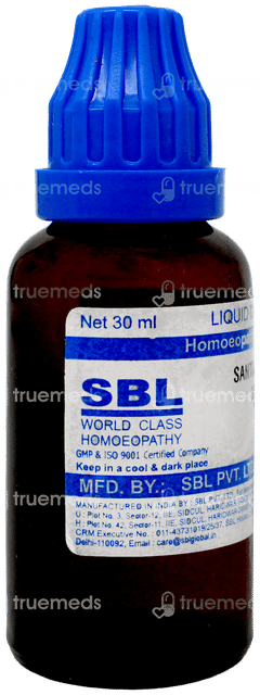 Sbl Santoninum 30c Dilution 30ml
