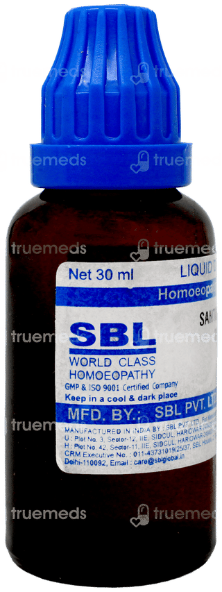 Sbl Santoninum 30c Dilution 30ml