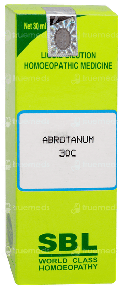 Sbl Abrotanum 30c Dilution 30ml