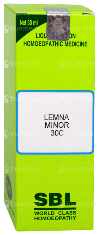 Sbl Lemna Minor 30c Dilution 30ml