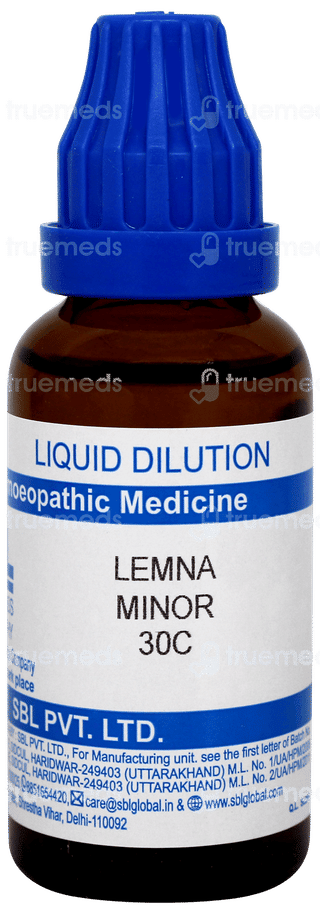 Sbl Lemna Minor 30c Dilution 30ml