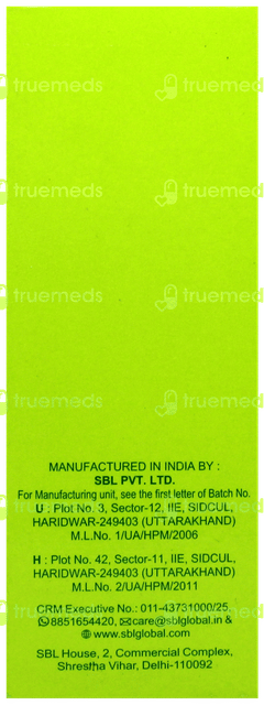 Sbl Antimonium Crudum 1000 C Dilution 30 ML