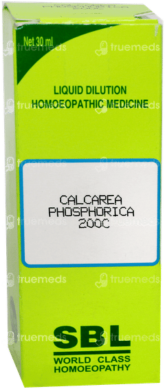 Sbl Calcarea Phosphorica 200c Dilution 30ml Sbl Calcarea Phosphorica 200c Dilution 30ml