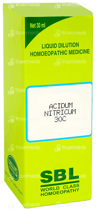 Sbl Acidum Nitricum 30c Dilution 30ml