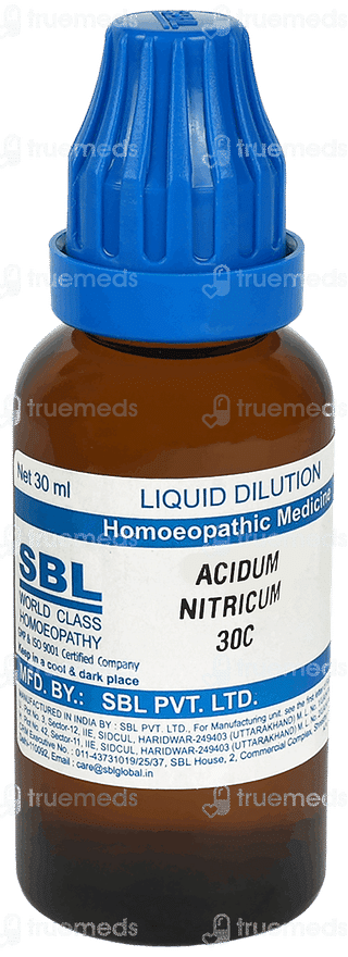 Sbl Acidum Nitricum 30c Dilution 30ml