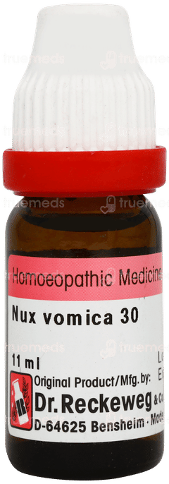 Dr Reckeweg Nux Vomica 30 Dilution 11ml