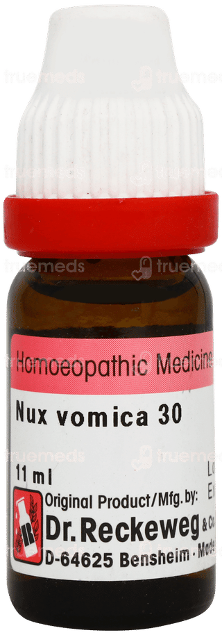 Dr Reckeweg Nux Vomica 30 Dilution 11ml