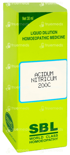 Sbl Acidum Nitricum 200c Dilution 30ml