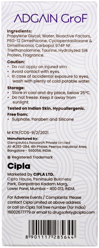 Adgain Grof Cellglow Liquid 30gm