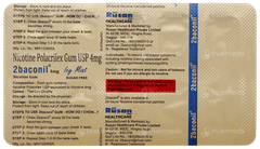 2baconil 4mg Icy Mint Sugar Free Nicotine Gums 10