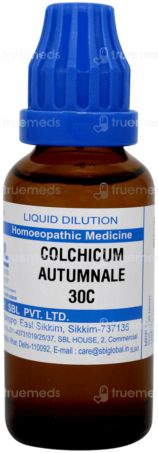 Sbl Colchicum Autumnale 30c Dilution 30ml