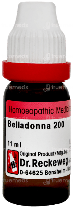 Dr Reckeweg Belladonna 200 Dilution 11ml Dr Reckeweg Belladonna 200 Dilution 11ml