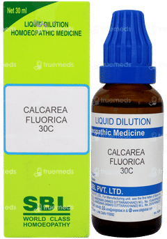 Sbl Calcarea Fluorica 30c Dilution 30ml