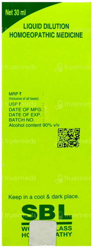 Sbl Calcarea Fluorica 30C Dilution 30Ml