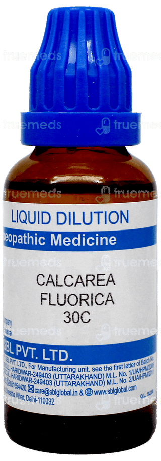 Sbl Calcarea Fluorica 30C Dilution 30Ml