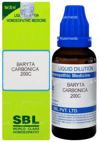 Sbl Baryta Carbonica 200c Dilution 30ml