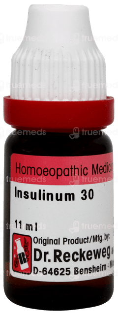 Dr Reckeweg Insulinum 30 Dilution 11ml Dr Reckeweg Insulinum 30 Dilution 11ml