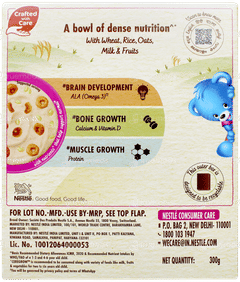 Nestle Ceregrow Multigrain With Milk & Fruits From 2 To 6 Years Kids Cereal 300gm