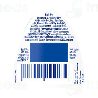 Nivea Natural Fresh Deodorant Roll On 50 ML