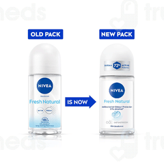 Nivea Natural Fresh Deodorant Roll On 50 ML