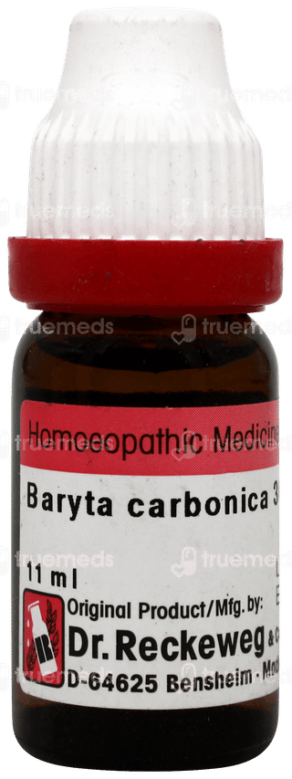 Dr Reckeweg Baryta Carbonica 30 Dilution 11ml
