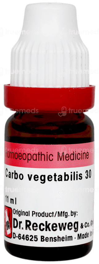 Dr Reckeweg Carbo Vegetabilis 30 Dilution 11ml