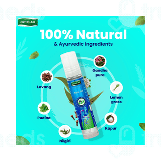 Ortho Aid Natural Pain Relief Roll On 10 ML