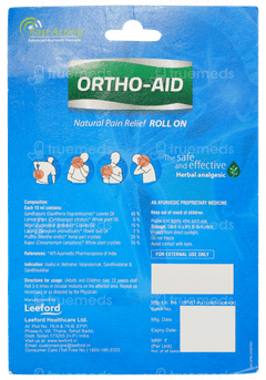 Ortho Aid Natural Pain Relief Roll On 10 Ml