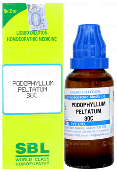 Sbl Podophyllum Peltatum 30c Dilution 30ml