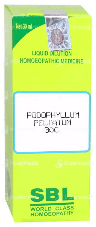 Sbl Podophyllum Peltatum 30c Dilution 30ml