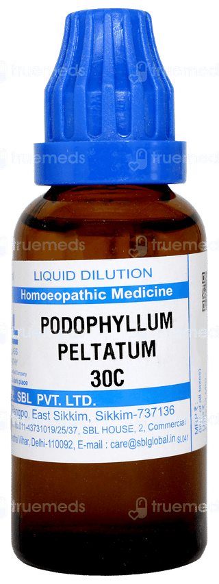 Sbl Podophyllum Peltatum 30c Dilution 30ml
