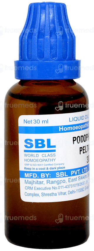 Sbl Podophyllum Peltatum 30c Dilution 30ml