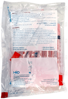Dispo Van 40Iu 31G Insulin Syringe 1Ml Pack Of 10
