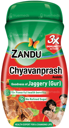 Zandu Chyavanprash Avaleha Jaggery No Added Sugar 900Gm