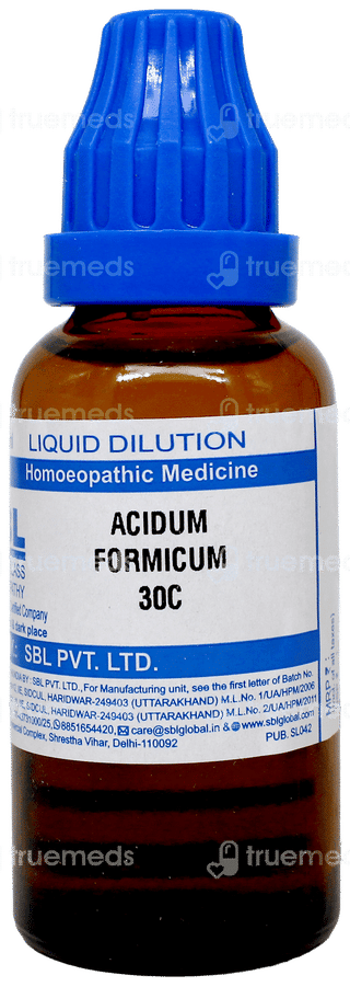 Sbl Acidum Formicum 30C Dilution 30Ml