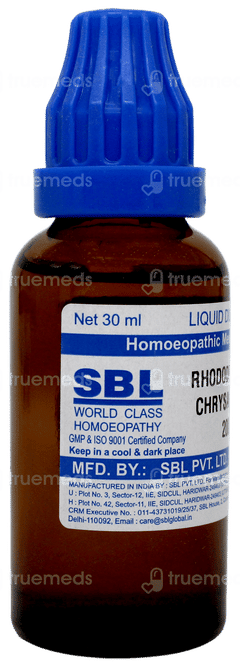 Sbl Rhododendron Chrysanthum 200c Dilution 30ml