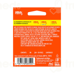 Gillette Fusion 5 Cartridge Pack Of 8