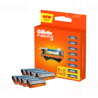 Gillette Fusion 5 Cartridge Pack Of 8