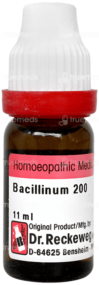 Dr Reckeweg Bacillinum 200 Dilution 11ml