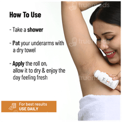 Chemist At Play 4% Lactic Acid And 1% Mandelic Acid Peach Fragrance Odour Control Underarm Roll On 40ml