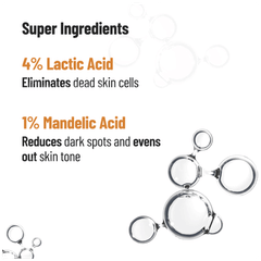 Chemist At Play 4% Lactic Acid And 1% Mandelic Acid Odour Control Underarm Roll On 40ml