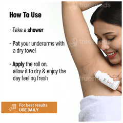 Chemist At Play 4% Lactic Acid And 1% Mandelic Acid Odour Control Underarm Roll On 40ml