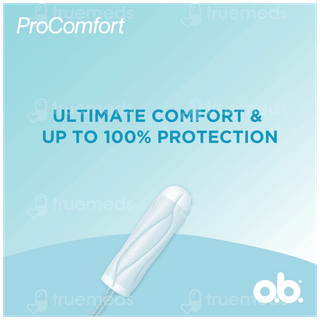 O B Silk Touch Pro Comfort Regular Tampons 20