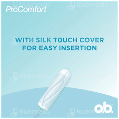 O B Silk Touch Pro Comfort Regular Tampons 20